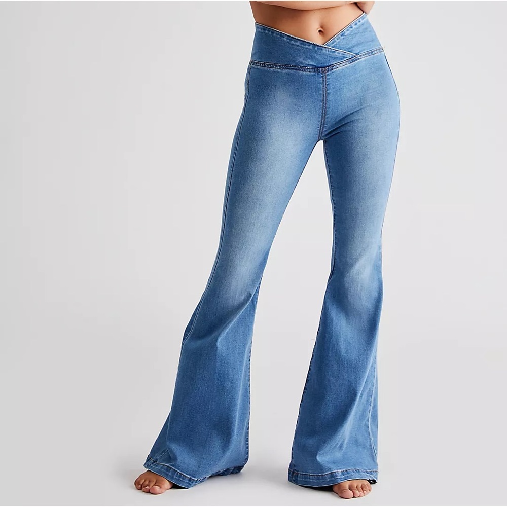 Free People Venice Beach Flare Jeans
